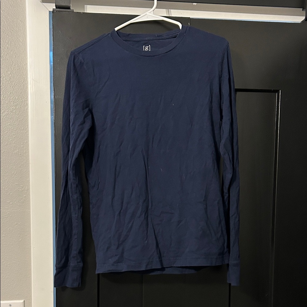 George Classic Navy Long Sleeve Tee
